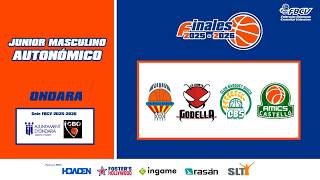 FINALES JUNIOR  MASCULINO AUTONÓMICO: CB L'Horta Godella - Velabasket CB Sueca