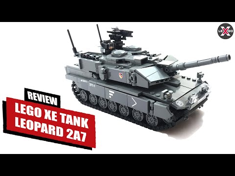Lego Xe Tăng Đức - Xe Tăng Leopard 2A7 - LEGO Technic Army Tank
