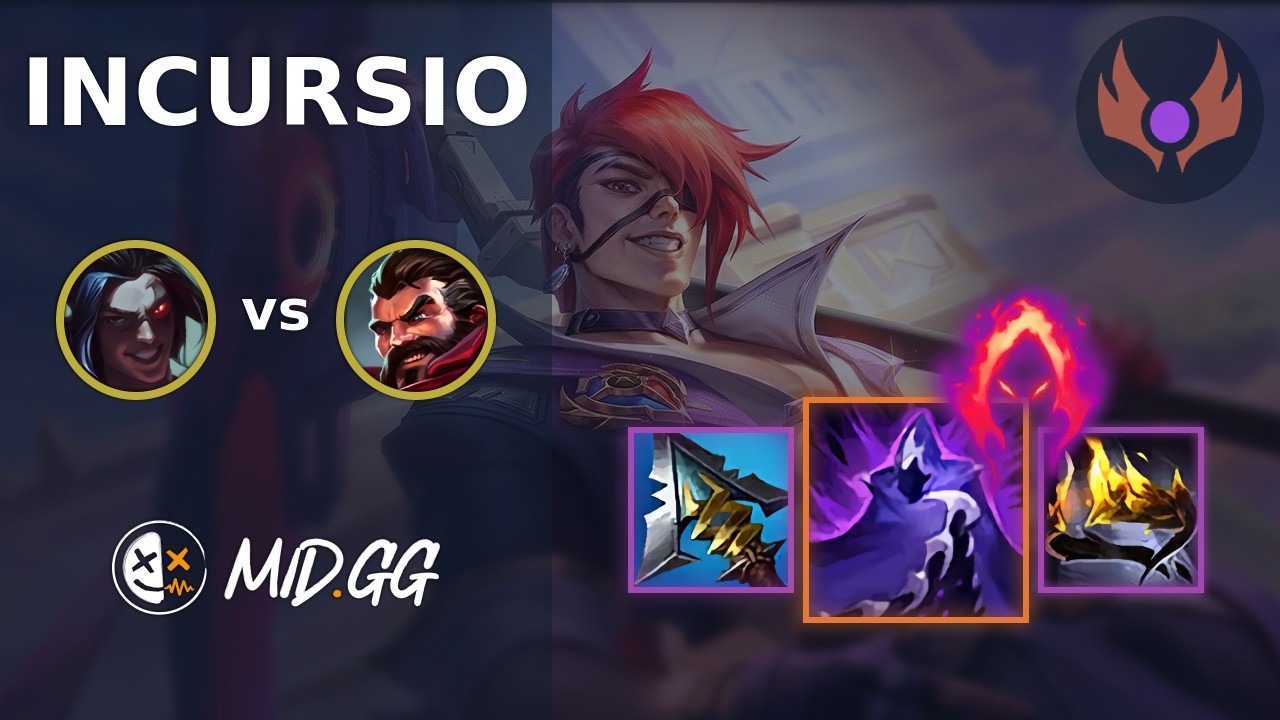 MID.GG: [ Incursio ] Kayn JUNGLE vs Graves | OCE MASTER | LOL Season 2026
