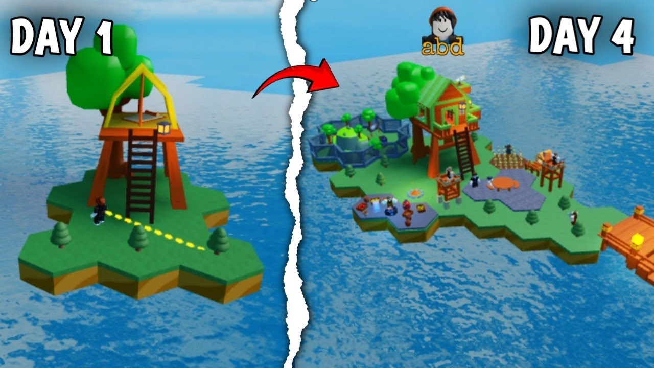 Aku membangun pulau impian, Roblok Indonesia