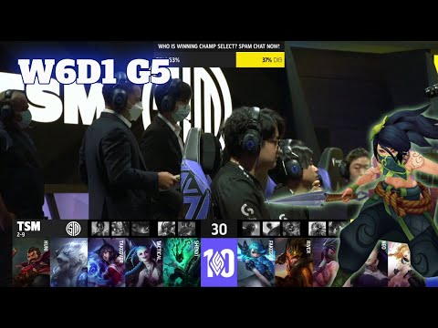 TSM vs DIG | Week 6 Day 1 S12 LCS Spring 2022 | TSM vs Dignitas W6D1 Full Game