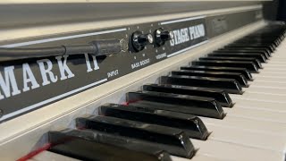 The Fender Rhodes Electric Piano.  How it works, a short history, and why it is fantastic.