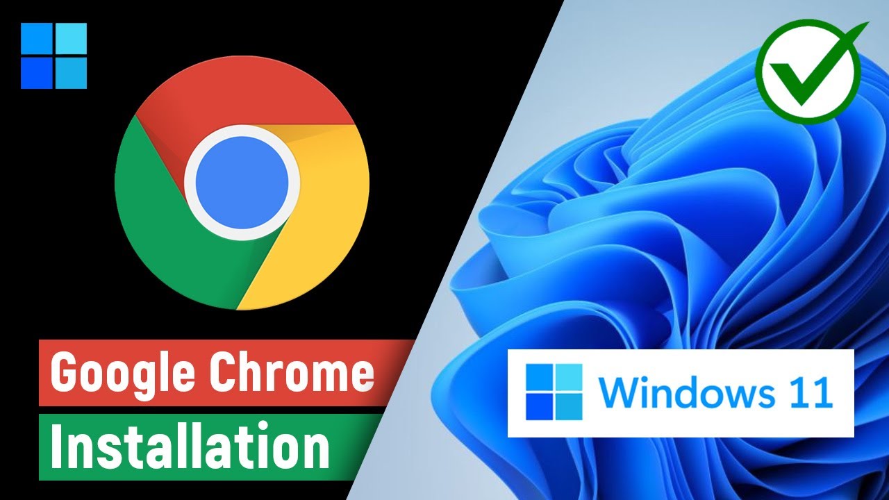 how to download google chrome in laptop windows 11