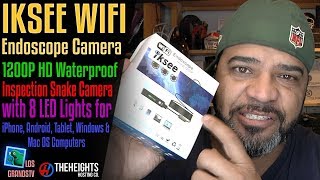 Iksee Endoscope WiFi Inspection Snake Camera 📷 : LGTV Review screenshot 5