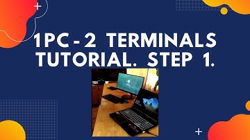 1 PC - 2 Windows terminals using ASTER. Tutorial. Step 1 #shorts