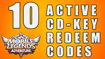 10 ACTIVE CD-KEY REDEEM CODES | MONTH OF AUGUST 2020 | MOBILE LEGENDS ADVENTURE ( MLA )