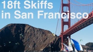 18ft Skiffs in San Francisco by Sam Greenfield