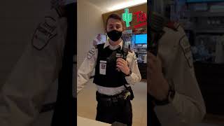 Harassment from a Security Guard who thinks he is Police!