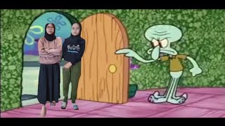 Squidward Bacot Kan Taehyung Taehyung Dan  Temannya || Meme Spongebob Indonesia