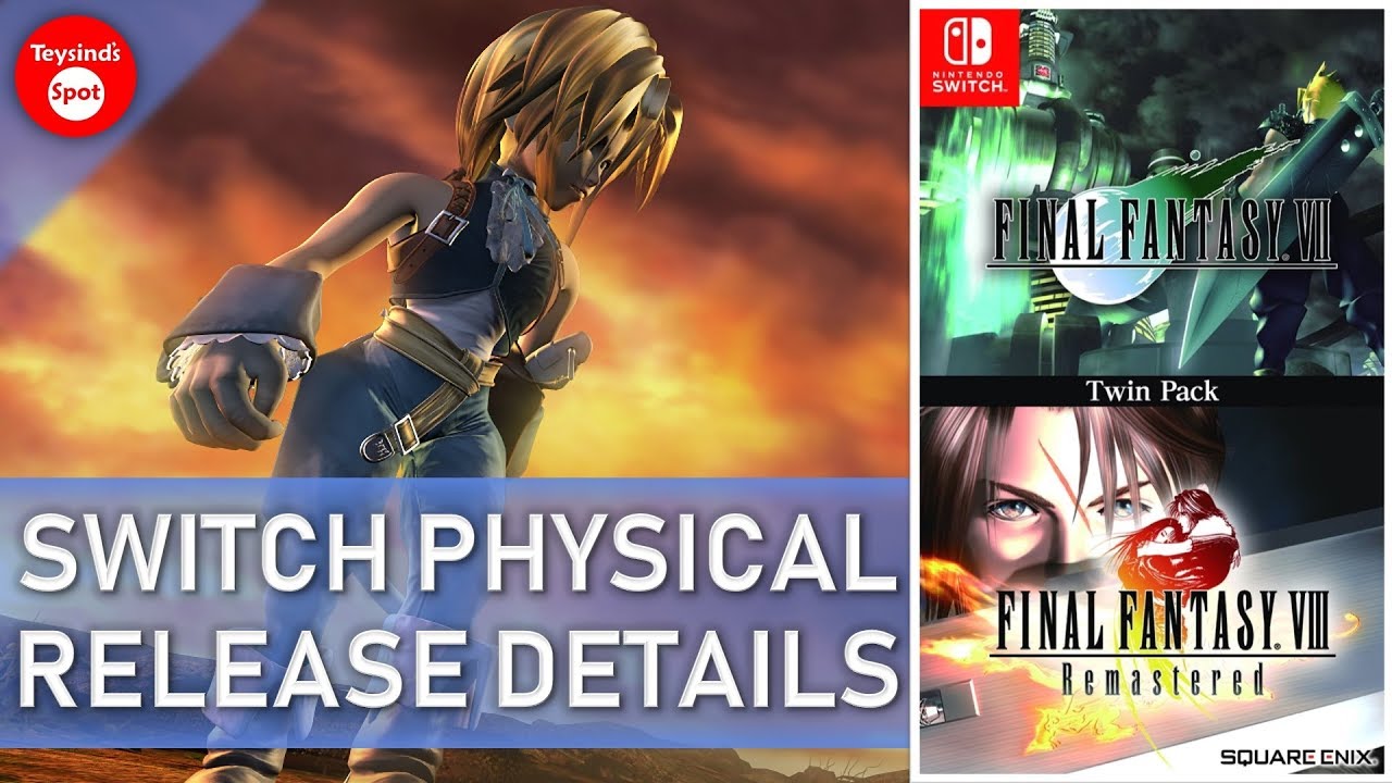 Final Fantasy Vii Viii Remastered Nintendo Switch Physical Edition Overview And Pre Order Details Youtube