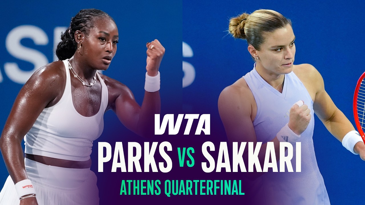 Alycia Parks vs. Maria Sakkari | 2026 Athens Quarterfinal | WTA Match Highlights