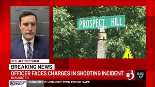 Burlington police officer charged in August shooting