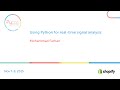 Using Python for real-time signal analysis (Mohammad Farhan)