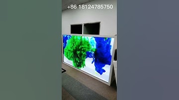 splicing transparent LCD display box