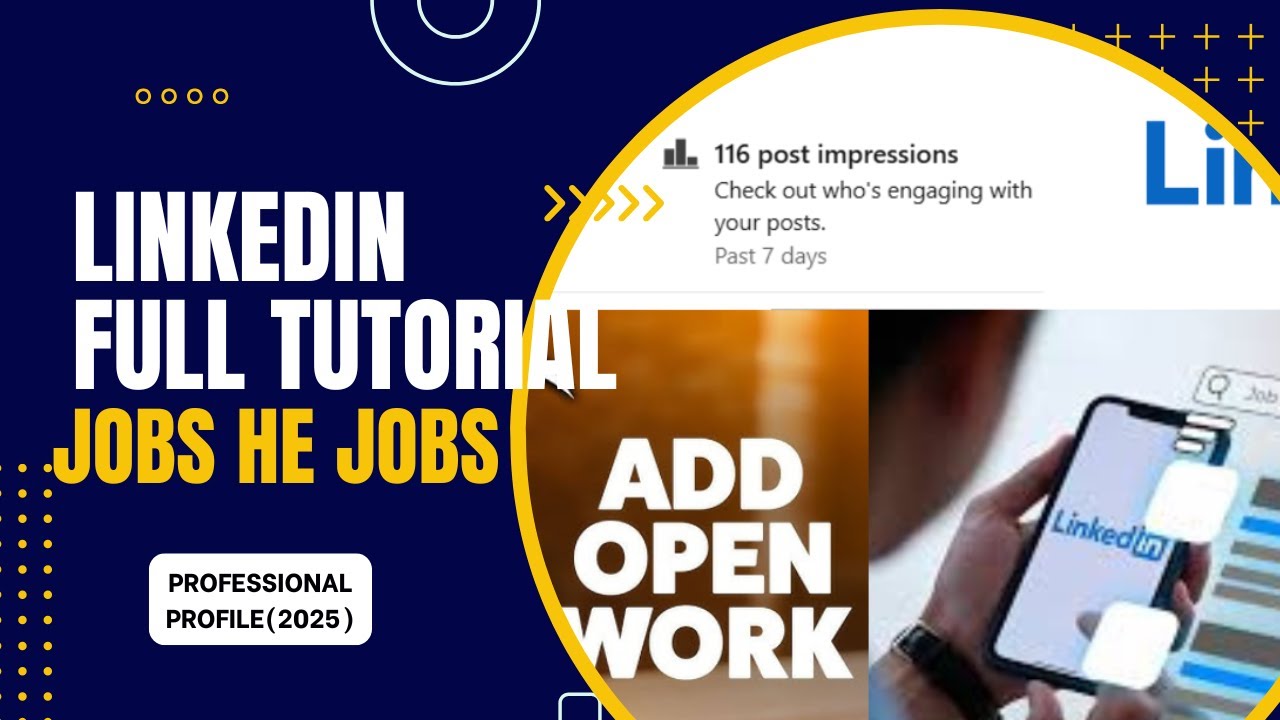 How To Create LinkedIn Profile in 2025 | LinkedIn Tutorial for ...