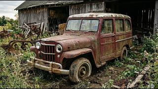 Willys Station Wagon Full Restoration | Classic 4x4 Reborn