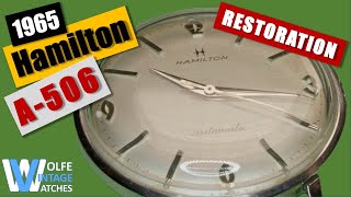 It Doesn&#39;t Get Much More Classic than a 1965 Hamilton A-506
