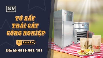 Tủ sấy trái cây công nghiệp | Inox Nhẫn Vượng