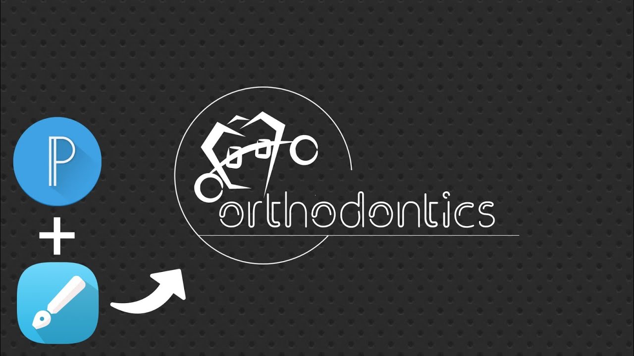 create logo in phone #logo #design - YouTube