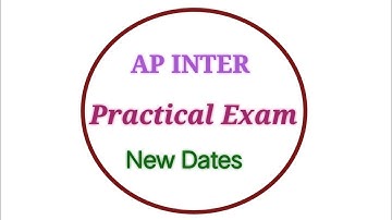 Ap Inter Practical Exam update || Ap Inter Practical Exam New Dates ||AP Inter Practical Exam Dates