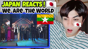 We Are The World | Cover By CHINLUNG CHUAK ARTIST | JAPAN REACTS 🇯🇵