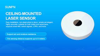 Public toilet occupancy sensor：laser wireless human presence detection switch