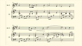 Amazing Grace(easy ver.) - John Newton, Celtic Woman (Bb Clarinet & Piano) by Pianist Jin