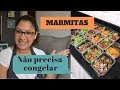 TUDO SOBRE MARMITAS FIT + CARDÁPIO COMPLETO PARA 3 DIAS PARA 2 PESSOAS - Simplifique