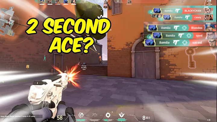 Fastest Ace in Valorant! *WORLD RECORD*