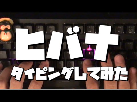 「ヒバナ」タイピングしてみた！【DECO*27 - ヒバナ feat. 初音ミク】【ASMR】