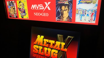 SNK MVSX NEO GEO HOME ARCADE - A CLOSER LOOK AT SOME OF THE TOP GAMES - LETS PLAY!