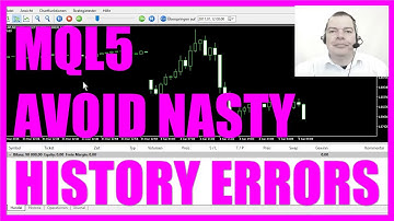MQL5 TUTORIAL - HOW TO AVOID NASTY BACKTESTING ERRORS