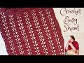How to Crochet The Easiest 2 Rows Repeat Shawl for Beginners