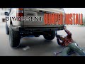 80 Series Land Cruiser Dissent Offroad Extreme Clearance Rear Bumper Install thumbnail