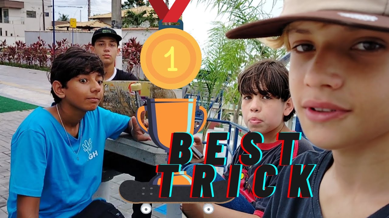 Fizemos um BEST TRICK simples para o pessoal se divertir 