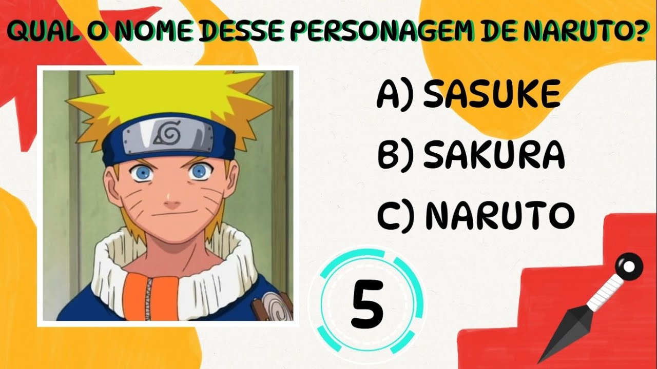 JOGO IRADO! Adivinhe: qual o personagem de Naruto? | QUIZ IRADO - YouTube