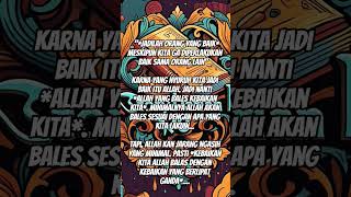 Kata Kata Hari Ini 111million katakatabijak shorts sholawat nisasabyanfypstoryharian