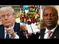 Ay3ka: Donald Trump Partially B@n Ghana Supporters From The World Cup As He Requested....