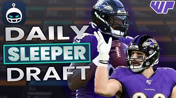 Sleeper Daily Drafts - Week 1