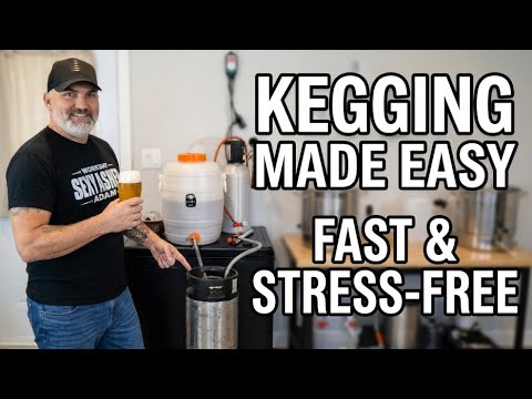 Kegging Beer Without Stress (Transfer, Leaks, and Fast Carbonation)