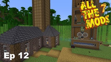 All the mods 7 - Ep 12 Storage build