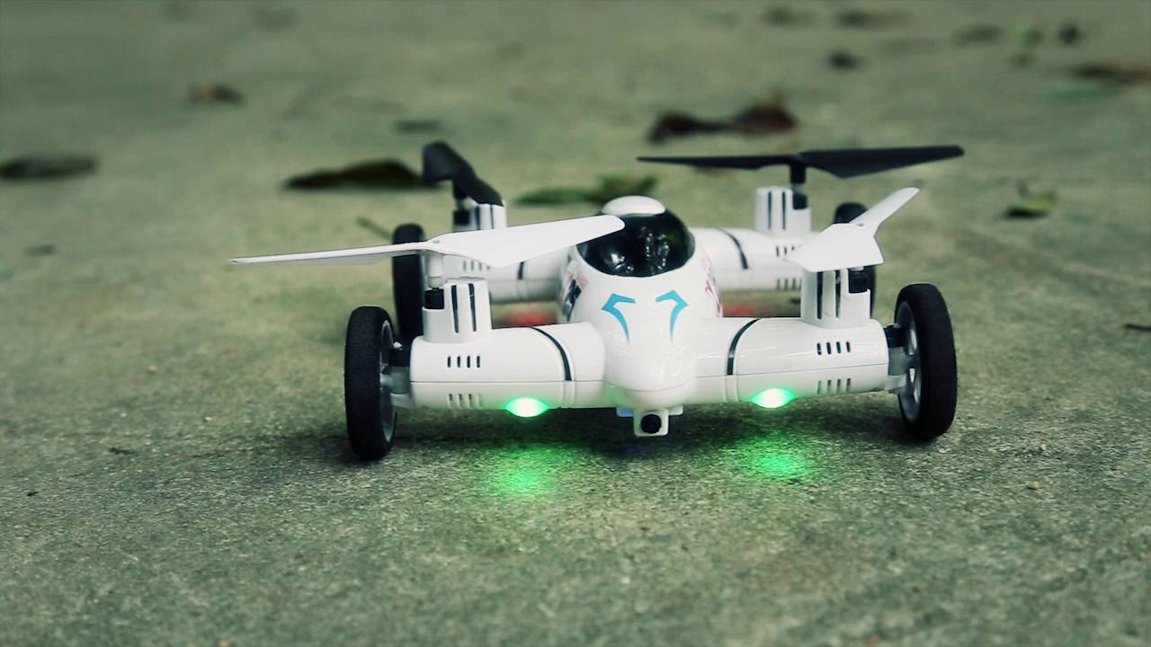 X25 RC flying car with logo 자동차+드론 YouTube