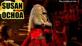 Susan Ochoa se convierte en Shakira en el Artista del Año