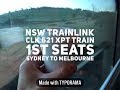 XPT (Sydney to Melbourne )overnight train First seats review!!!