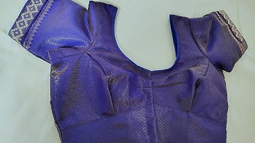 Blouse stitching video | square neck piping blouse  | step by step easy tutorial 