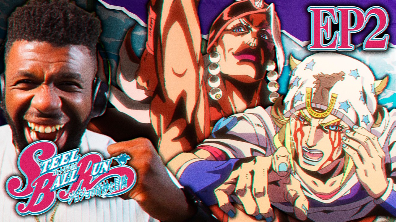 TOXIC CACTUS 🌵 | JJBA STEEL BALL RUN EP2 REACTION