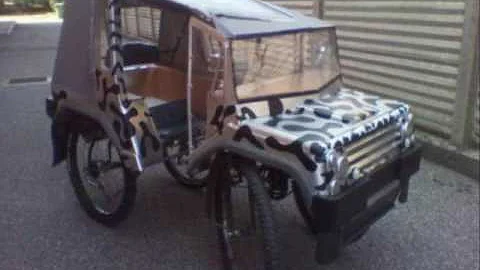 Come si chiama la bici a quattro ruote?