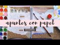 CÓMO HACER APUNTES BONITOS CON PAPEL (1) ✂ ESQUINAS y  MÁRGENES PARA CUADERNOS 📚  ASMR con PAPEL