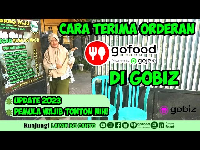 CARA MENERIMA ORDERAN GOFOOD DI GOBIZ TERBARU 2023 | IRT JUALAN MODAL DAPUR RUMAH class=