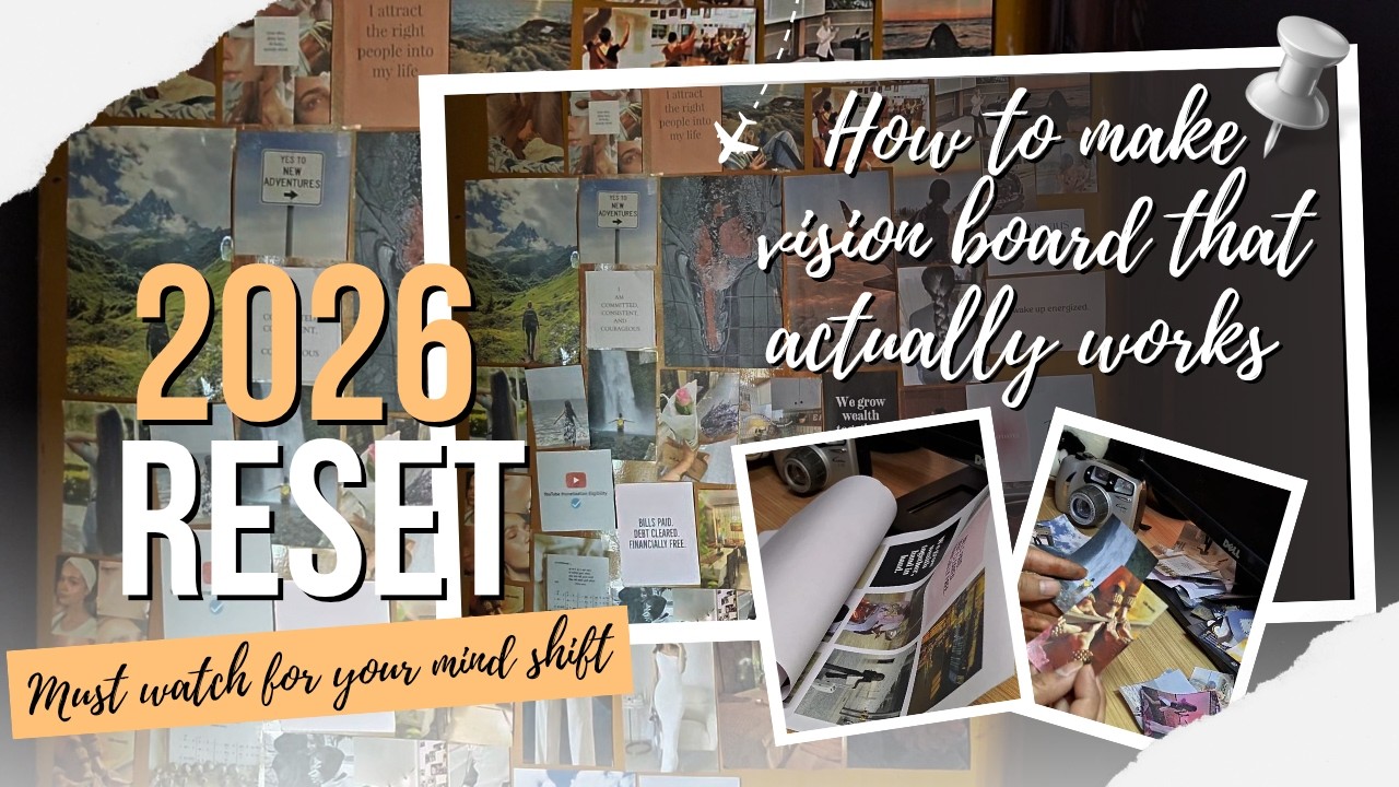 How to make Vision Board that actually works in 2026 [This method that ...
